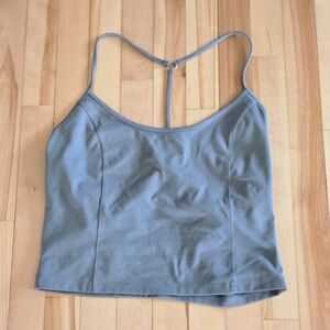 Victoria's Secret Blue And Green Sleeveless Crop Bra